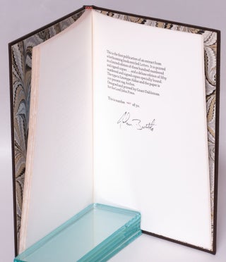 Todd Andrews to the Author: A Letter from Letters [Limited edition of 50 copies]