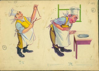 Item #209264 Two Chefs [Original illustration