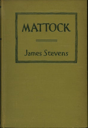 Item #211511 Mattock. James Stevens