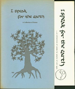 Item #211515 I Speak for the Earth: A Collection of Poems. Tom Absher
