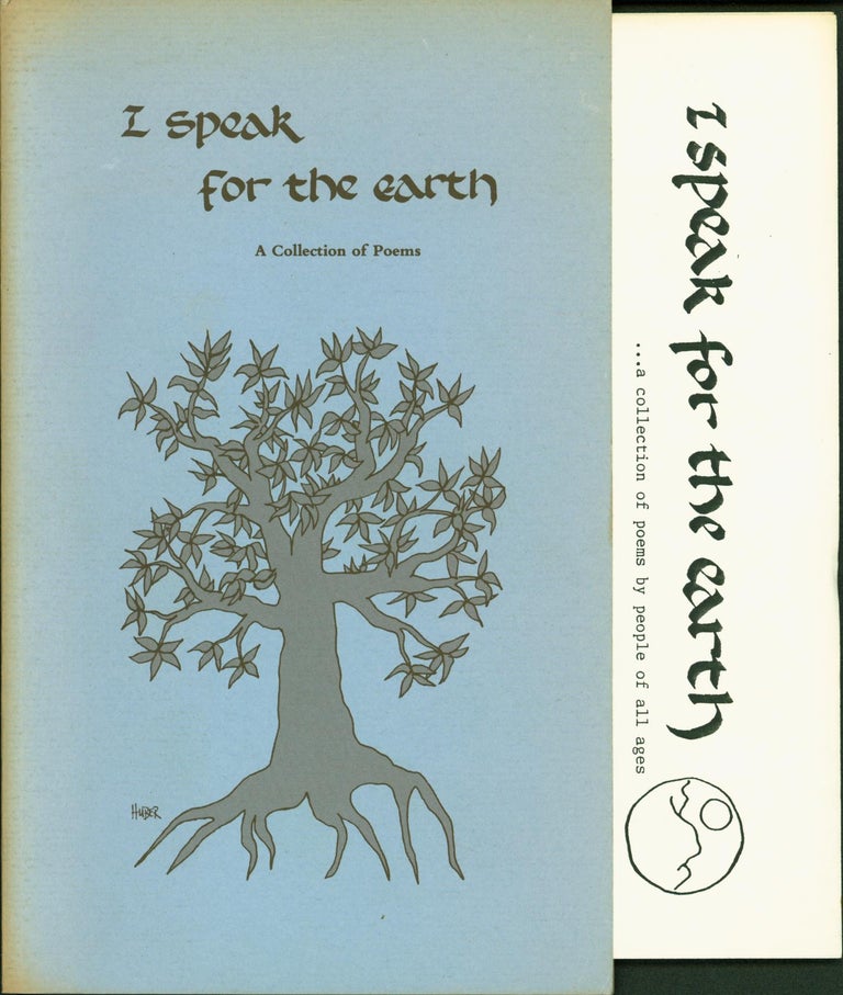 Item #211515 I Speak for the Earth: A Collection of Poems. Tom Absher.