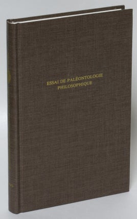 Item #212410 Essai de paleontologie philosophique. Albert Gaudry, advisory, Stephen Jay Gould