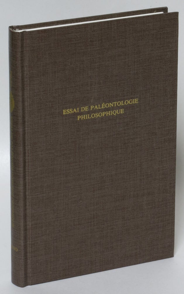 Item #212410 Essai de paleontologie philosophique. Albert Gaudry, advisory, Stephen Jay Gould.