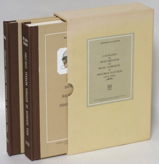 Item #217864 Catalogo de documentos del Real Gabinete de Historia Natural (1752-1786): Fondos del...