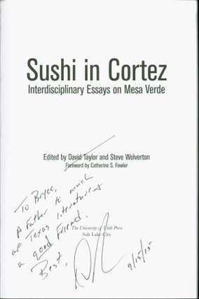 Sushi in Cortez: Interdisciplinary Essays on Mesa Verde