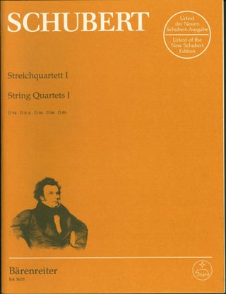 Item #224108 Streichquartette I / String Quartets I. Franz Schubert