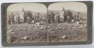 Item #228686 The World's Most Unique Inhabitants--Esquimaux and Their 'Tou-piks' (Summer Tents)....