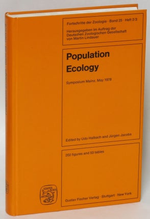 Item #235960 Population Ecology: Symposium Mainz, May 1978 (Fortschritte der Zoologie). Udo...