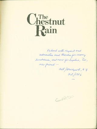 The Chestnut Rain