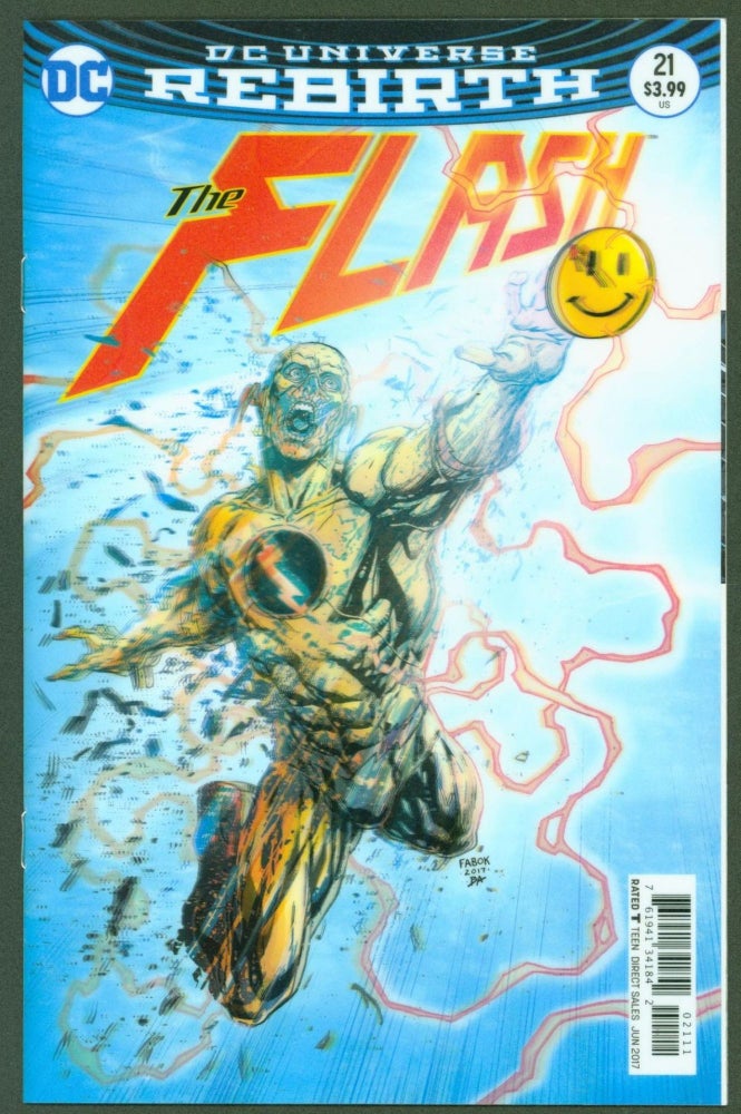 Item #241448 The Flash (2016) #21 (Lenticular variant cover) [The Button part 2]. DC Comics, Joshua Williamson, Howard Porter.