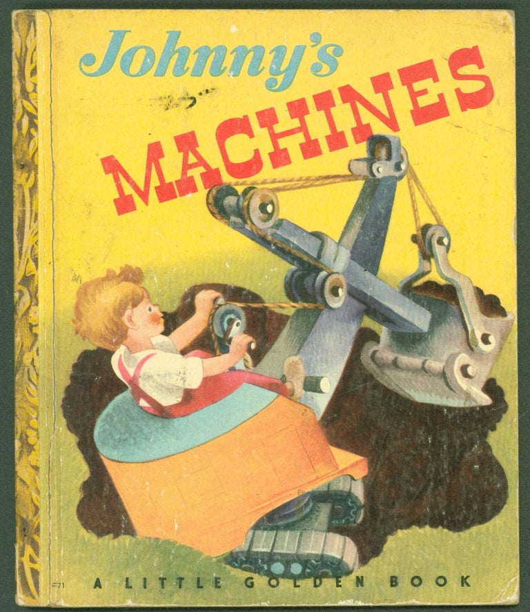 Item #245657 Johnny's Machines (A Little Golden Book #71). Helen Palmer.