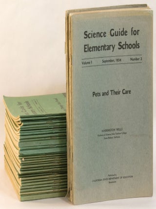 Item #257868 Science Guide for Elementary Schools (incomplete set of 44 issues)). California...