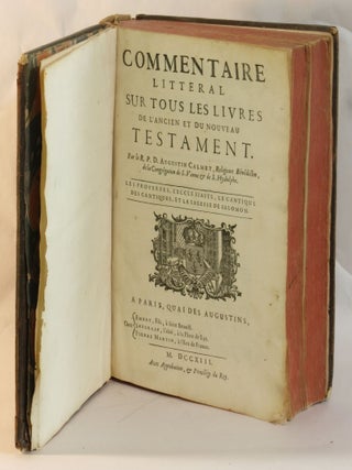 Commentaire litteral sur tous les livres de l'ancien et du nouveau testament