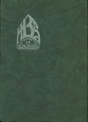 Item #26148 1929 Balboa High School Yearbook: Balboa Journal Volume One Number One (San...