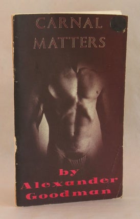 Item #262001 Carnal Matters: Four Short Stories (Everybody Loves Charlie, the Battle Between the...