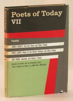 Item #262414 Poets of Today VII. John Hall . Dickey Wheelock, James, Paris Leary, Jon Swan,...