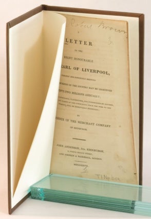 Letter to the Right Honourable The Earl of Liverpool, clearly and distinctly shewing that the burdens of the country may be lightened fifty-two millions annually;