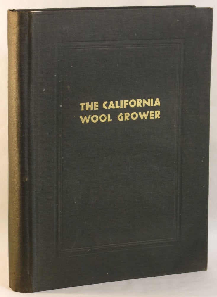 Item #264410 The California Wool Grower. Vol. VIII, No. 1-42, 44-50. W. P. Wing.