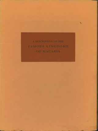 Item #264683 A facsimile edition of Samuel Hartlib's 1641 pamphlet: A Description of the Famous...