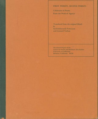 Item #264923 First Person, Second Person: A Selection of Poems from the Work of...