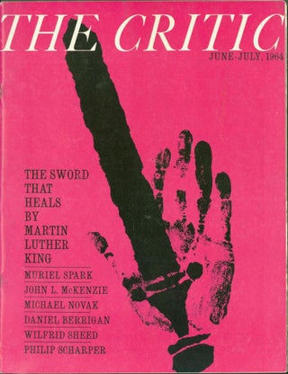 Item #264990 The Critic, June - July 1964. Martin Luther King, Joel Wells