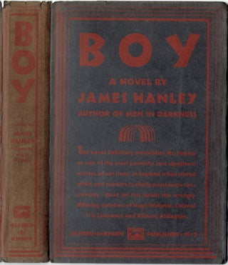 Item #265136 Boy. James Hanley