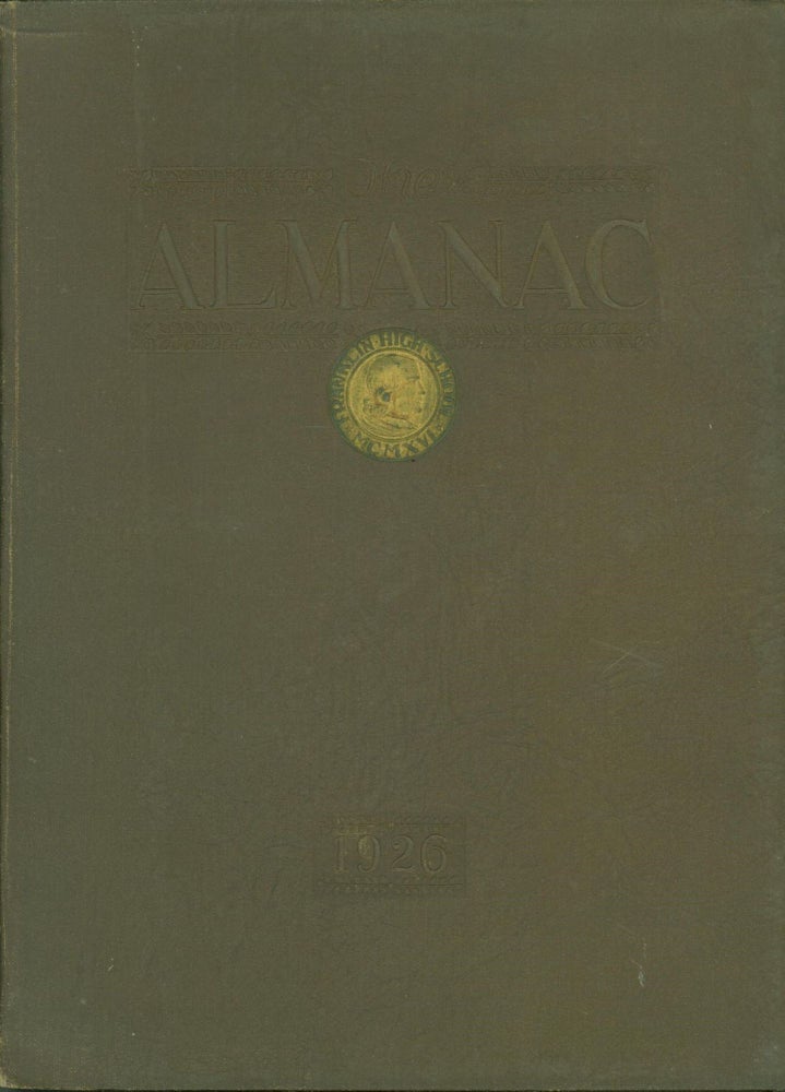 Item #265973 The Almanac, Franklin High School, Los Angeles, Summer Class of 1926 (yearbook). Gail Jones, -in-chief.
