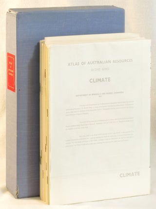 Item #266007 Atlas of Australian Resources (Second Series). T. W. Plumb
