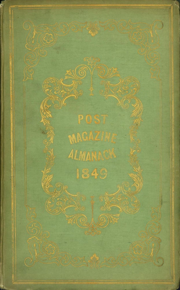 Item #266097 Post Magazine Almanack, and Court and Parliamentary Register for the Year 1849. J. Hooper Hartnoll.