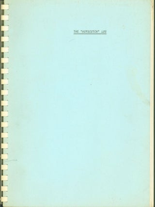 Item #266288 The 'Hopscotch' Log (filmscript). Brian Garfield