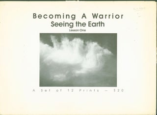 Item #266663 Becoming Warrior: Seeing the Earth. Lesson One. A set of 12 prints. Jack Roberts
