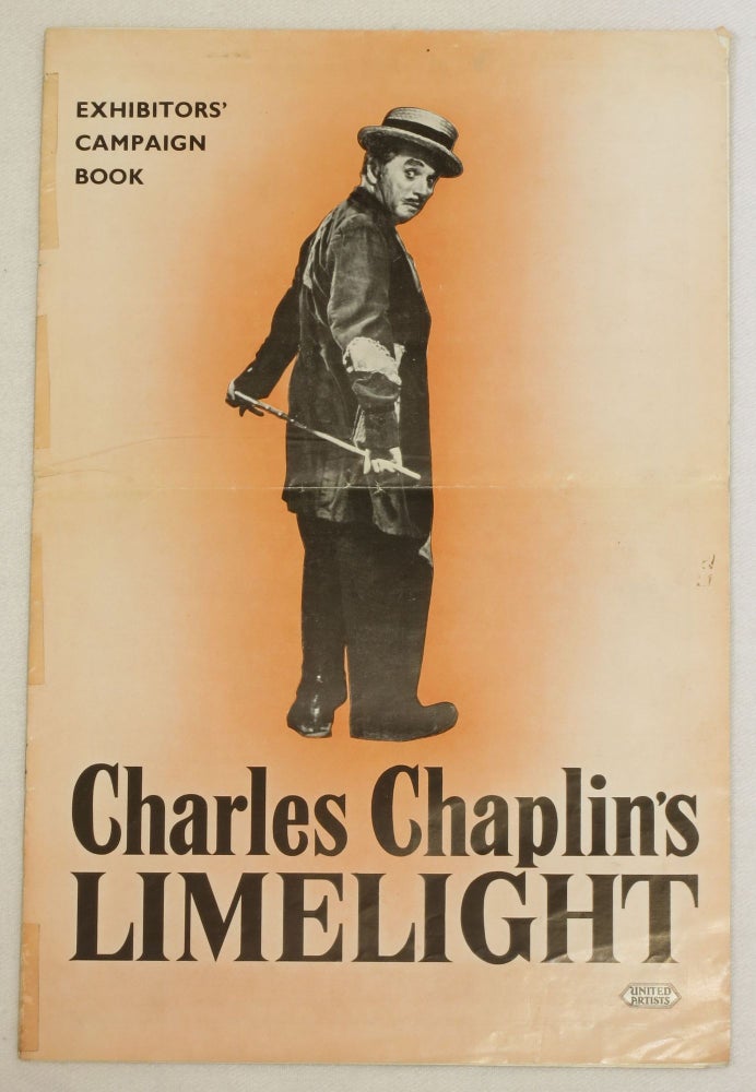 Item #266922 Exhibitor's Campaign Book Charles Chaplin's Limelight. Charles Chaplin.