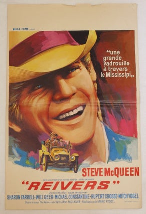 Item #266924 'Reivers' (movie poster). Steve McQueen, Irving Ravetch, Arthur Kramer