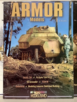Lot of Armor Models Magazines (7 issues, Nos. 15-21, 30)