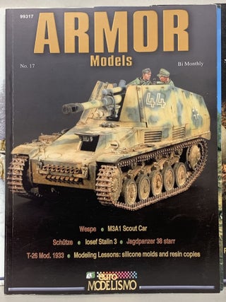Lot of Armor Models Magazines (7 issues, Nos. 15-21, 30)