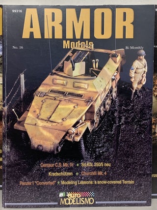 Lot of Armor Models Magazines (7 issues, Nos. 15-21, 30)