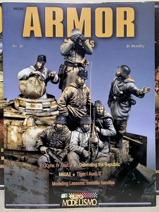 Lot of Armor Models Magazines (7 issues, Nos. 15-21, 30)