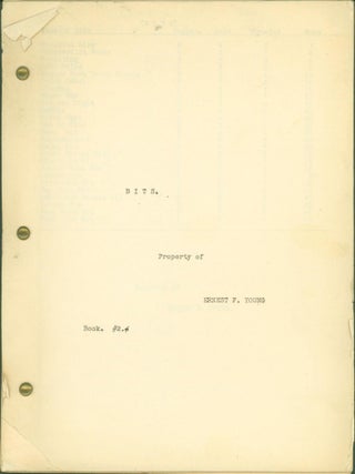 Item #267105 Bits. Book #2. Ernest F. Young