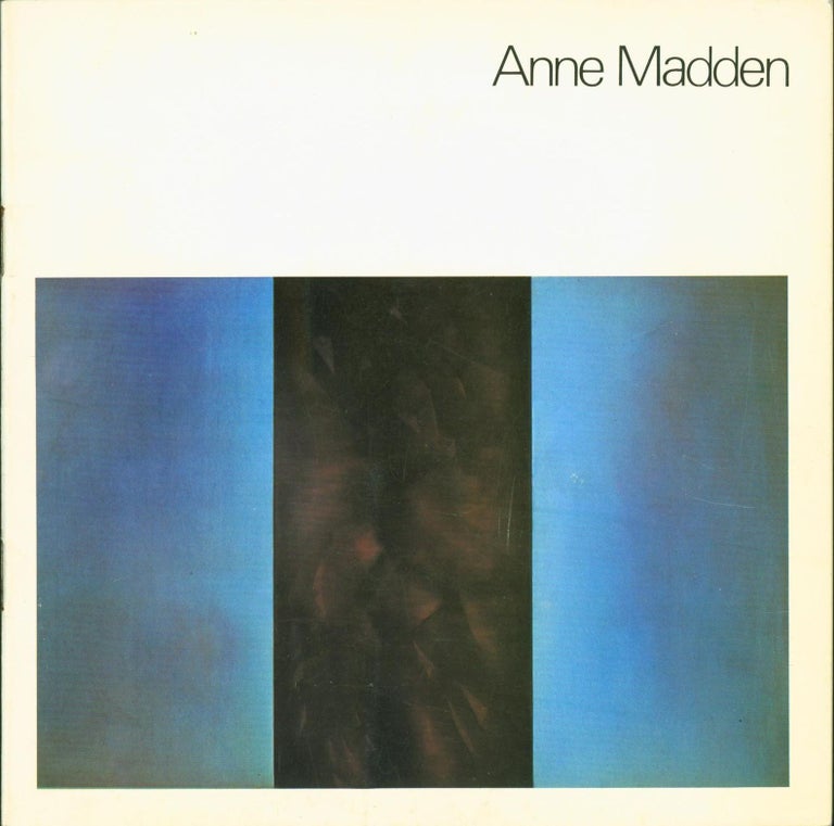 Item #267812 Anne Madden 15 Mars-20 Avril 1979. Anne Madden, Dominique Fourcade.