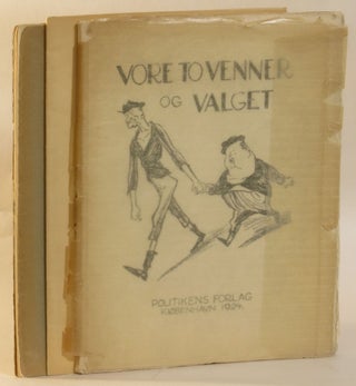 Item #267938 Vore to Venner og Valget: Politisk Film med Fyrtaarnet og Bivognen I Hovedrollerne....