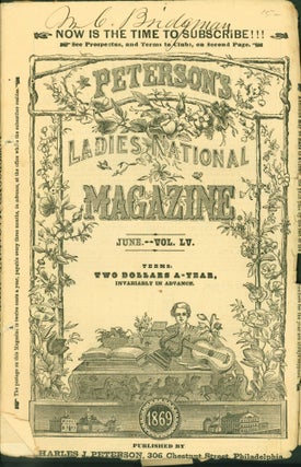 Item #268174 Peterson's Ladies Magazine, June, Vol. LV, No. 6. Charles Peterson, publisher