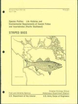 Item #268427 Species Profiles: Life Histories and Environmental Requirements of Coastal Fishes...
