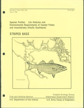 Item #268427 Species Profiles: Life Histories and Environmental Requirements of Coastal Fishes...