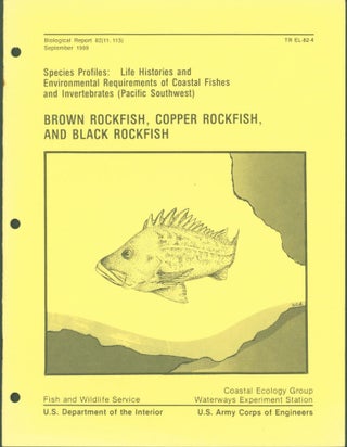 Item #268429 Species Profiles: Life Histories and Environmental Requirements of Coastal Fishes...