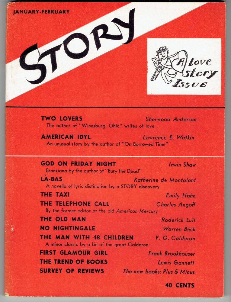Item #268684 Story: The Magazine of the Short Story (Volume XIV, No. 75, January - February 1939). Whit Burneett, Martha Foley.