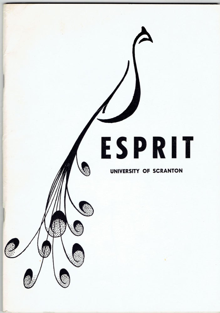Item #268822 Esprit: Journal of Thought and Opinion (Volume 8, Number 1) (Flannery O'Connor memorial edition). John H. Scanlin.