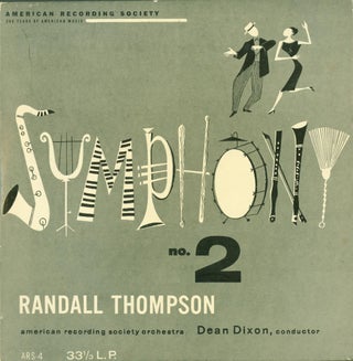 Item #269056 Symphony No. 2. (33 1/3 vinyl record). Randall Thompson