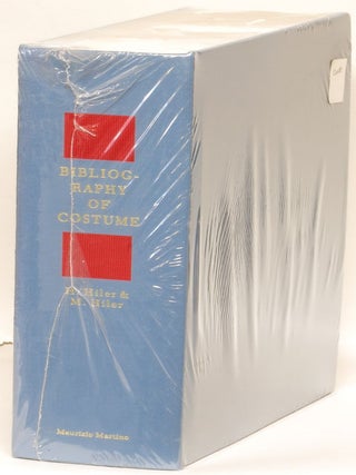 Item #269789 Bibliography of Costume: A Dictionary Catalog of About Eight Thousand Books and...