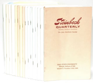 Item #270040 Steinbeck Quarterly: Vol. II, Number 3, Fall, 1969; Volume X, Number 2, Spring,...