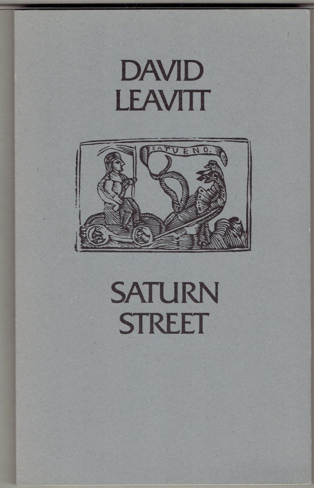 Item #271403 Saturn Street. David Leavitt.
